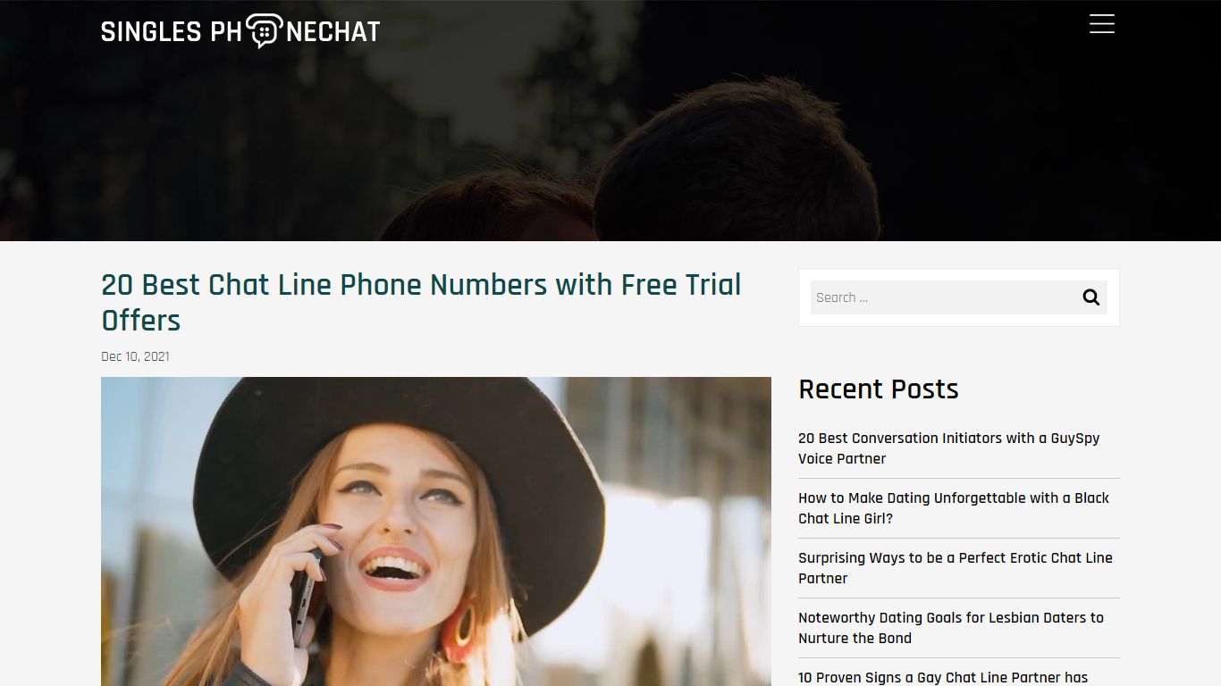 20 Best Chat Line Phone Numbers with Free Trial Offers